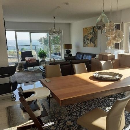 Große Dachgeschosswohnung mit Terrasse und phantastischem Fernblick